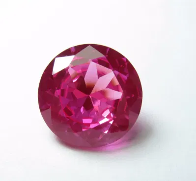 Prezzo all'ingrosso Colore rosa di alta qualità Vvs Cina Pietra preziosa sintetica con pietre di diamante Moissanite sciolte a taglio brillante rotondo